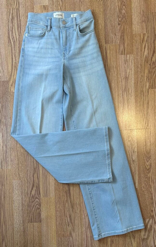 Frame Le Slim Palazzo stretch jean (size 23)