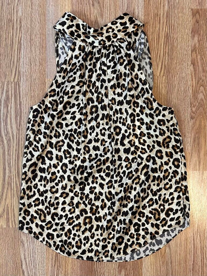Veronica Beard NWT "Tanisha" silk blend leopard print tank (XS)