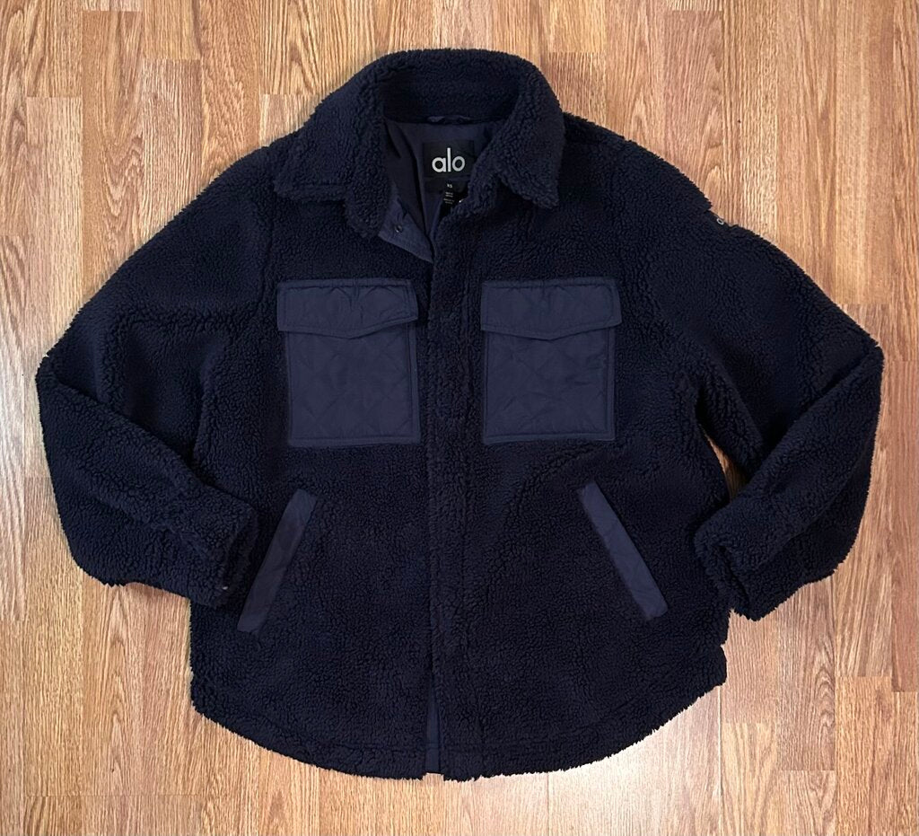 Alo Yoga Sherpa "Edge" Teddy Shacket (XS/S)