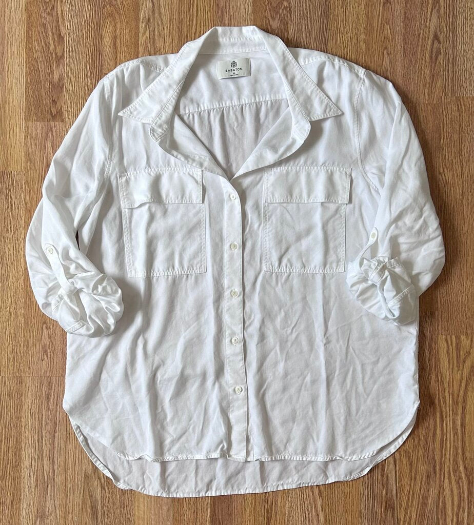 The Group by Babaton utility button down (XL)