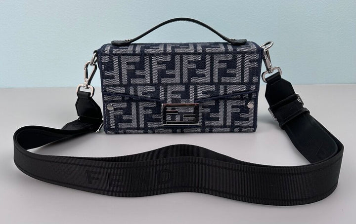Fendi zucca soft trunk baguette