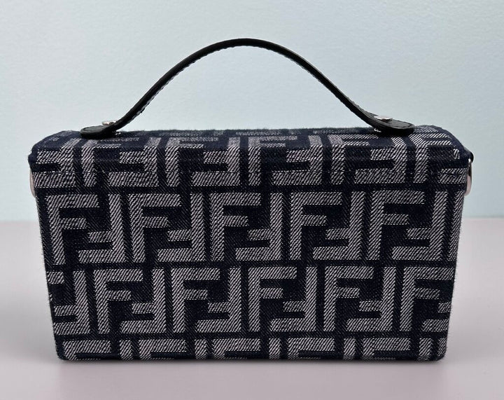 Fendi zucca soft trunk baguette