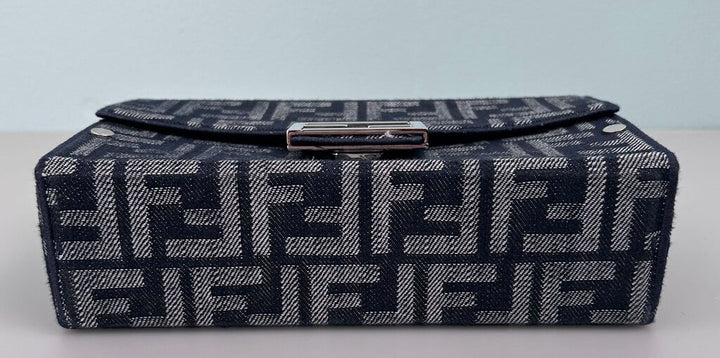 Fendi zucca soft trunk baguette
