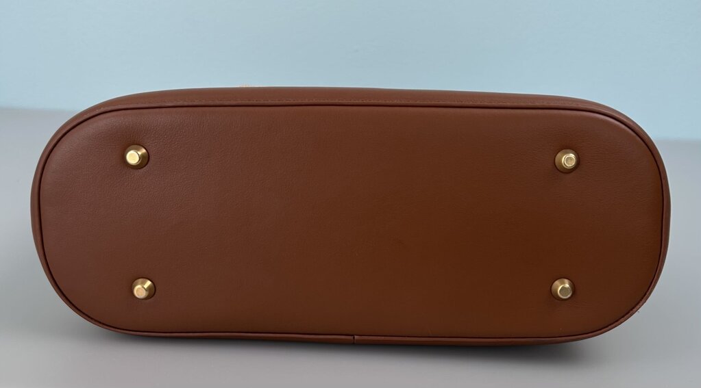 Christian Dior Natural Cannage tote