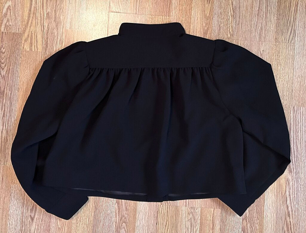 Wilfred NWT "Balsam" cropped crepe jacket (size 12)