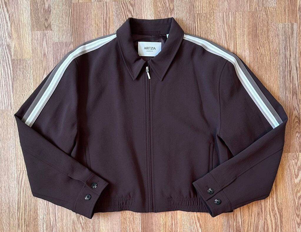 Aritzia NWT "Jules" crepette jacket (XL)