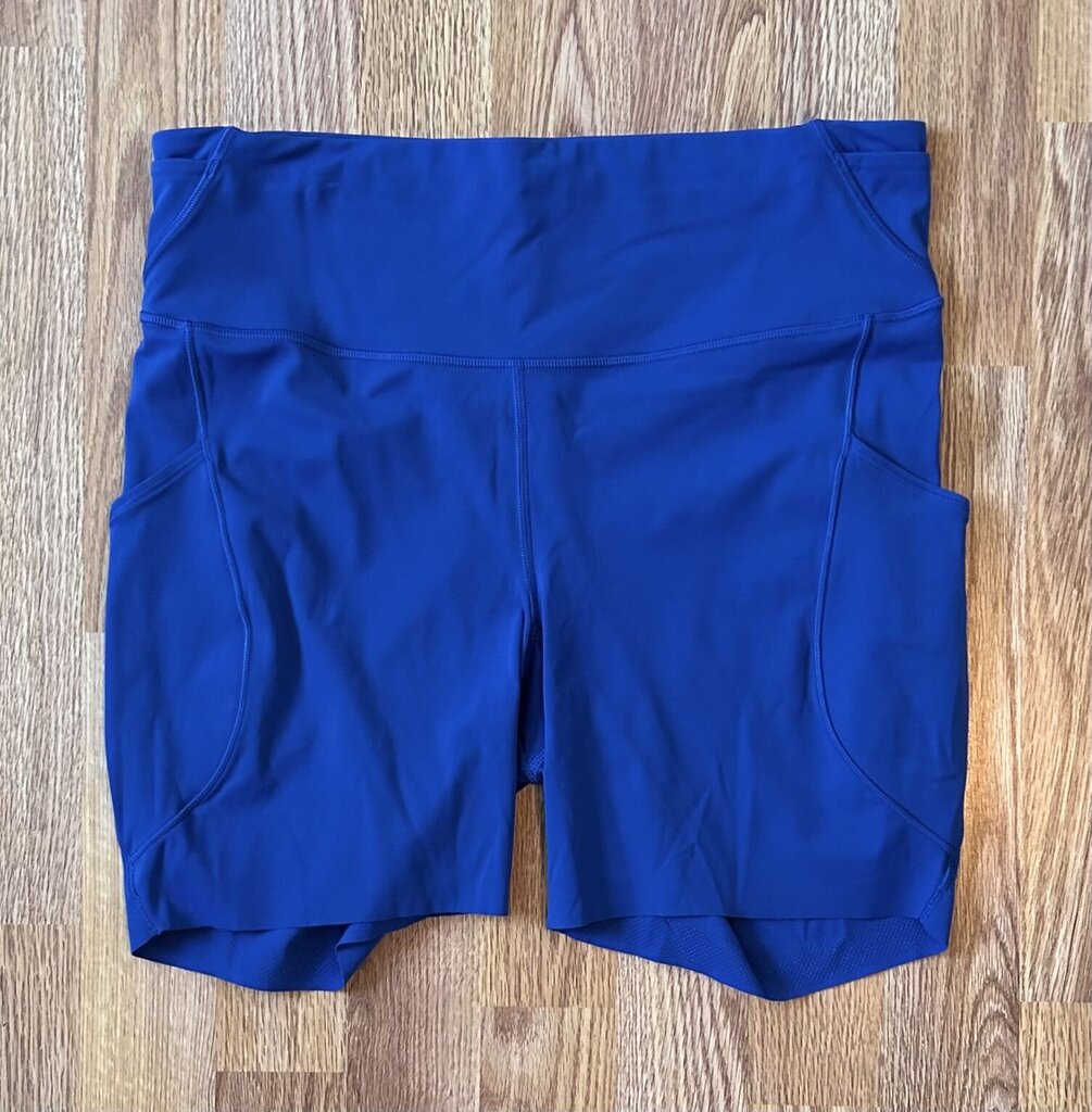 Lululemon Fast & Free high rise biker short (size 10)