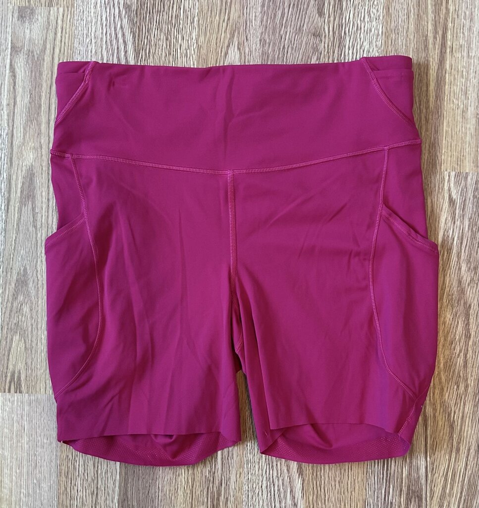 Lululemon Fast & Free high rise biker short (size 10)