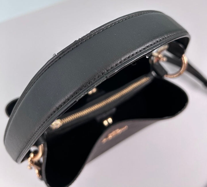 Coach "Town" Monogram Small Bucket Bag
