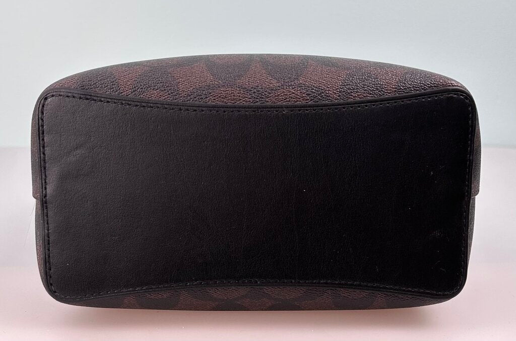 Coach "Town" Monogram Small Bucket Bag