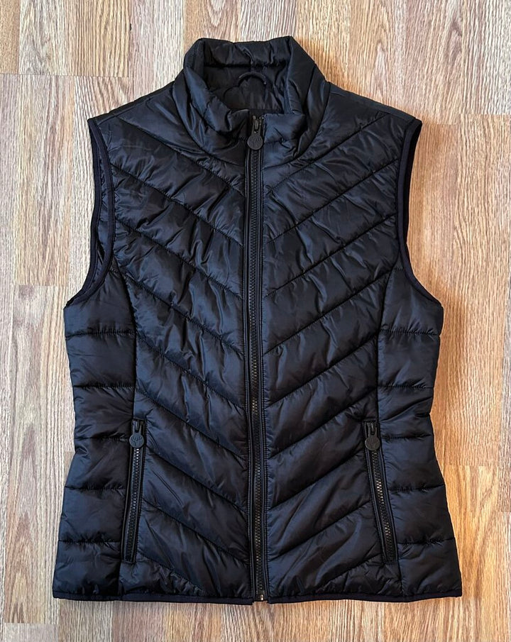 Moose Knuckles quilted full-zip vest (M)