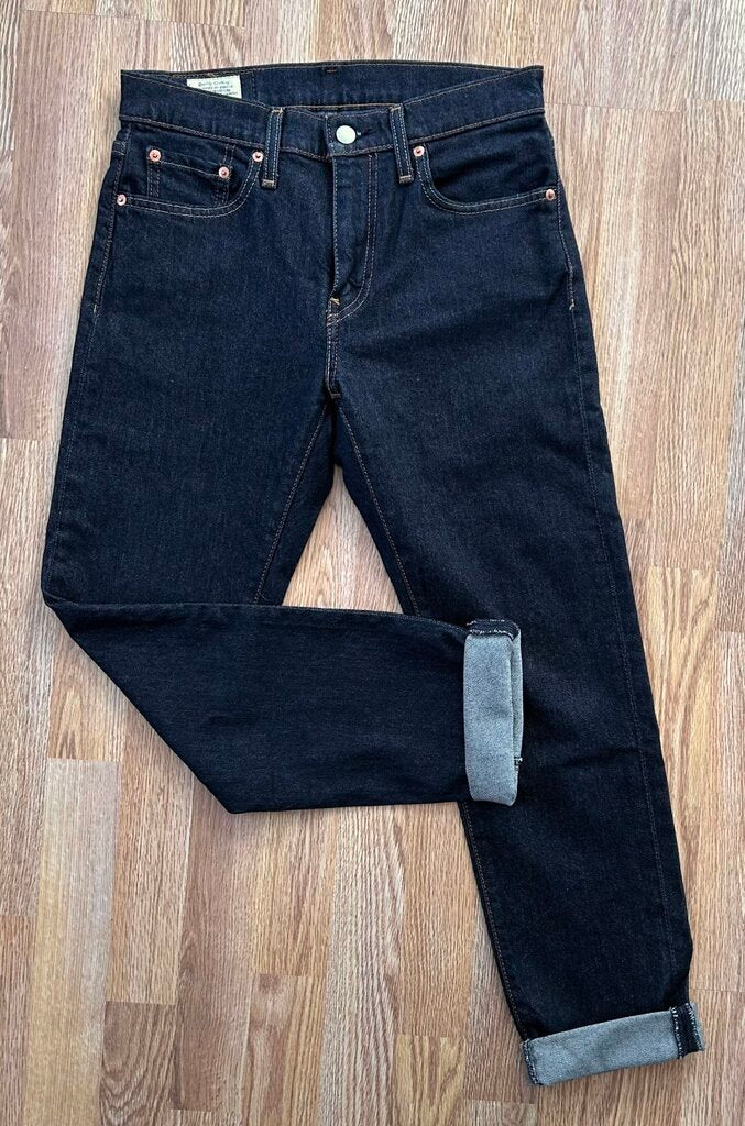 Levi's 502 slim rolled hem boyfriend-look jean (size 28)