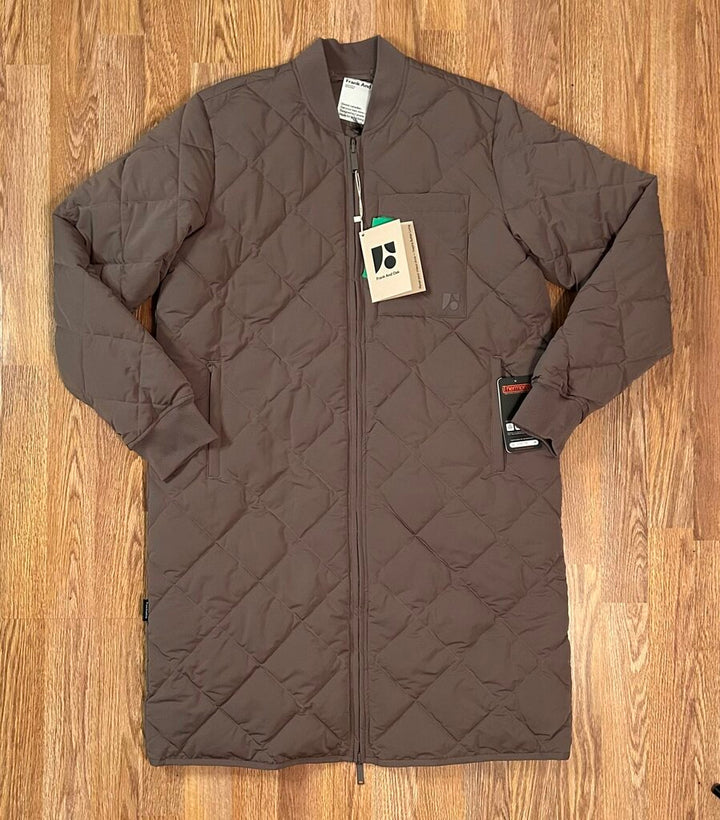 Frank & Oak NWT Maxi Skyline Long Bomber Jacket (L)