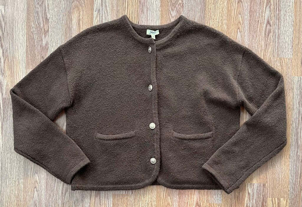 Splendid cotton blend button-up cardigan (XS)