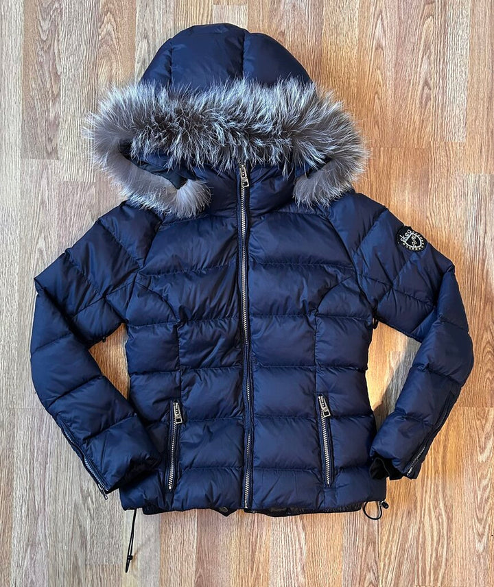 Skea removable fur trim down fill puffer jacket (XS)