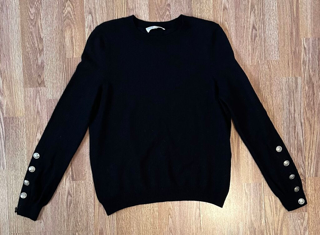 Sezane "Paulo" 100% merino crewneck sweater (M)