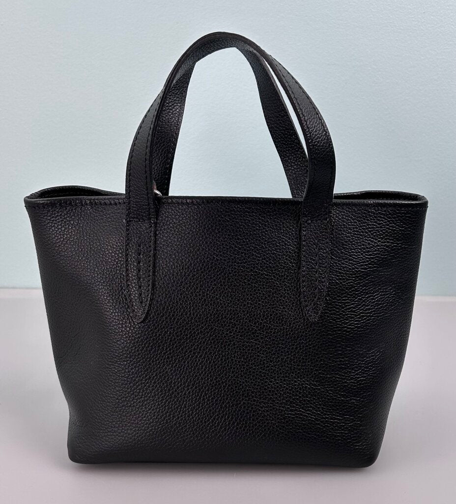 Roots NWOT Cervino leather Carryall Tote with pouch