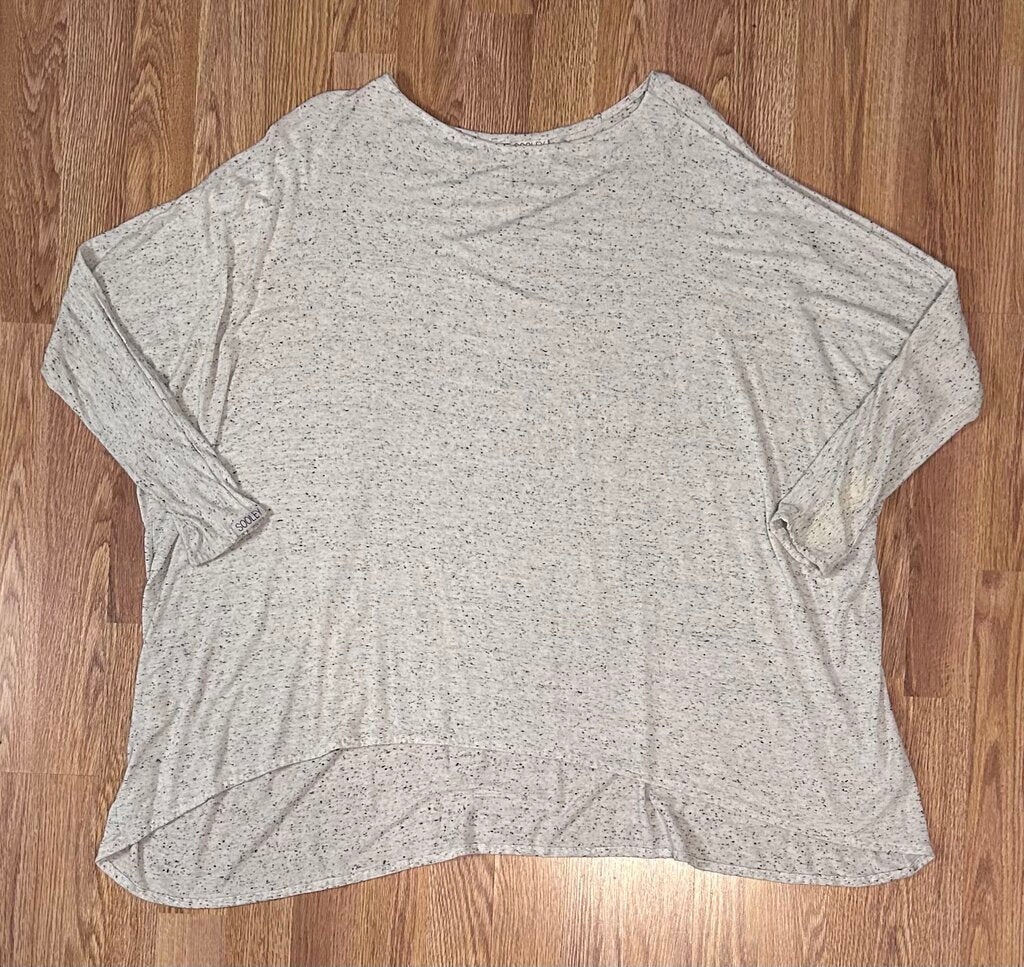 Sooley thin super loose mottled swing tunic (XXL)