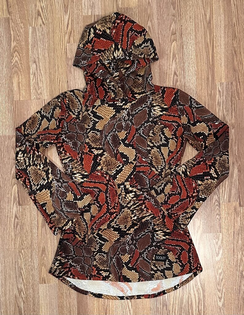 Sooley snake print hoodie (S)