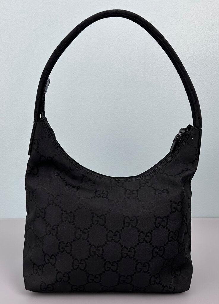 Gucci GG nylon hobo shoulder bag